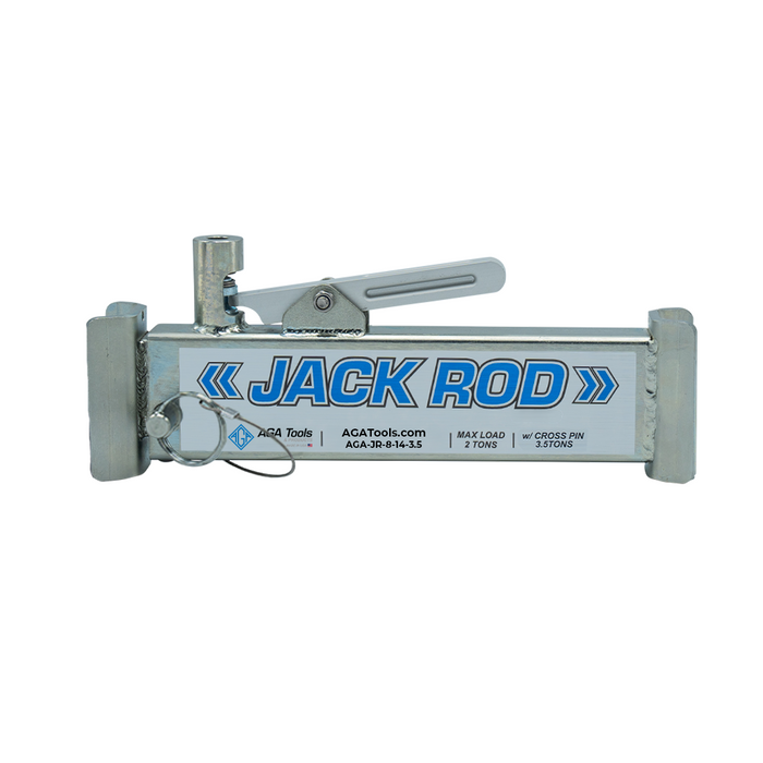 Transform your floor jack into a reliable, stable one with the AGA Tools Jack Rod Stand. Locks at your desired height, providing a secure hold even if the floor jack fails. With a capacity to support up to 3.5 tons and compatibility with most floor jacks, it is ideal for workshops, tracks, and roadside repairs. 