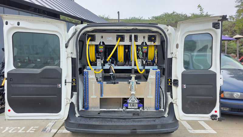 Compact Mobile Van Oil System