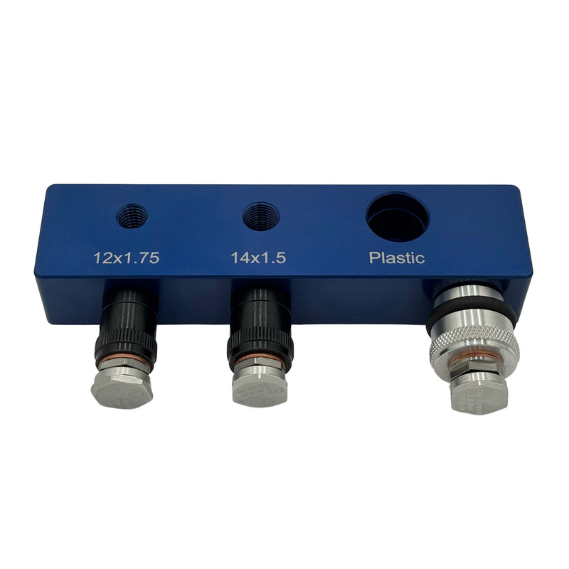 Clean Oil Adapter Test Block - Ford