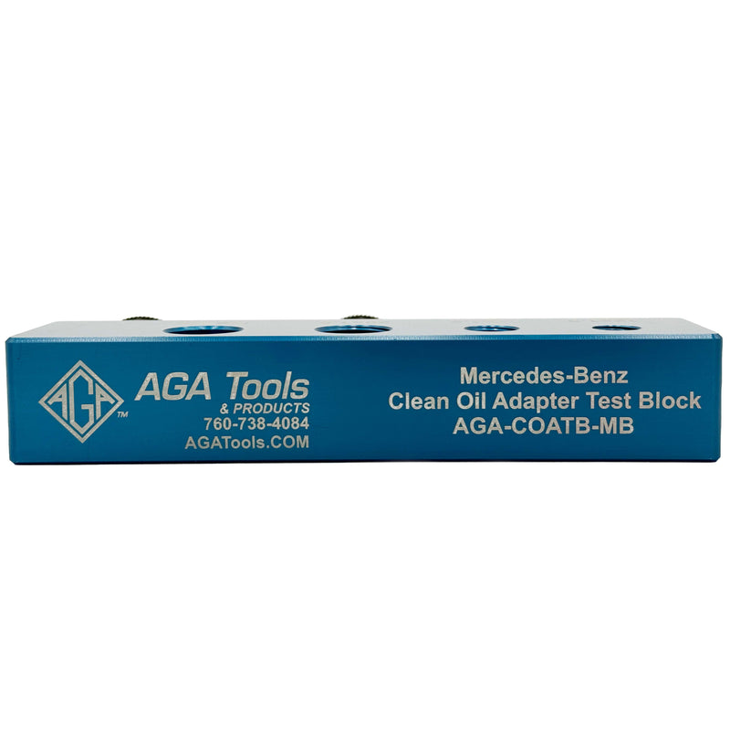 Clean Oil Adapter Test Block - MB
