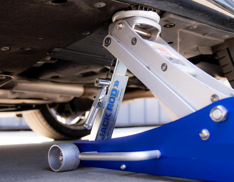 Transform your floor jack into a reliable, stable one with the AGA Tools Jack Rod Stand. Locks at your desired height, providing a secure hold even if the floor jack fails. With a capacity to support up to 3.5 tons and compatibility with most floor jacks, it is ideal for workshops, tracks, and roadside repairs. 