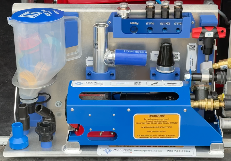 Mid-Size Mobile Van Oil System