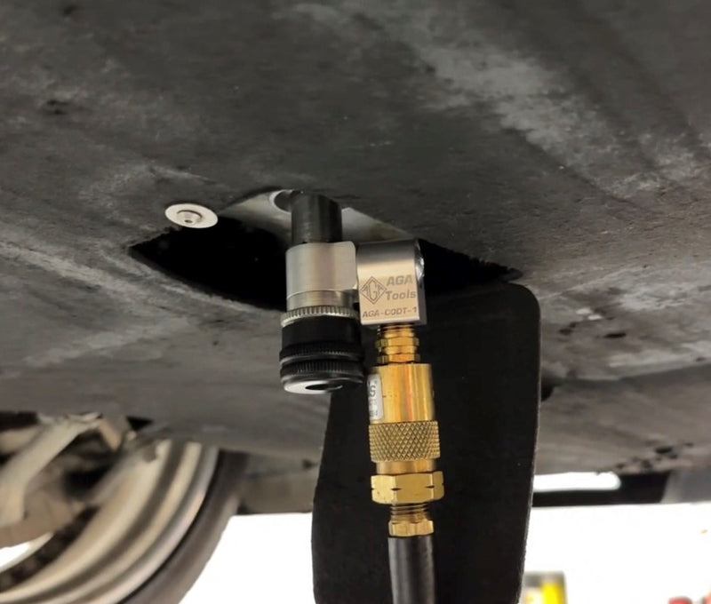 Clean Oil Drain Tool