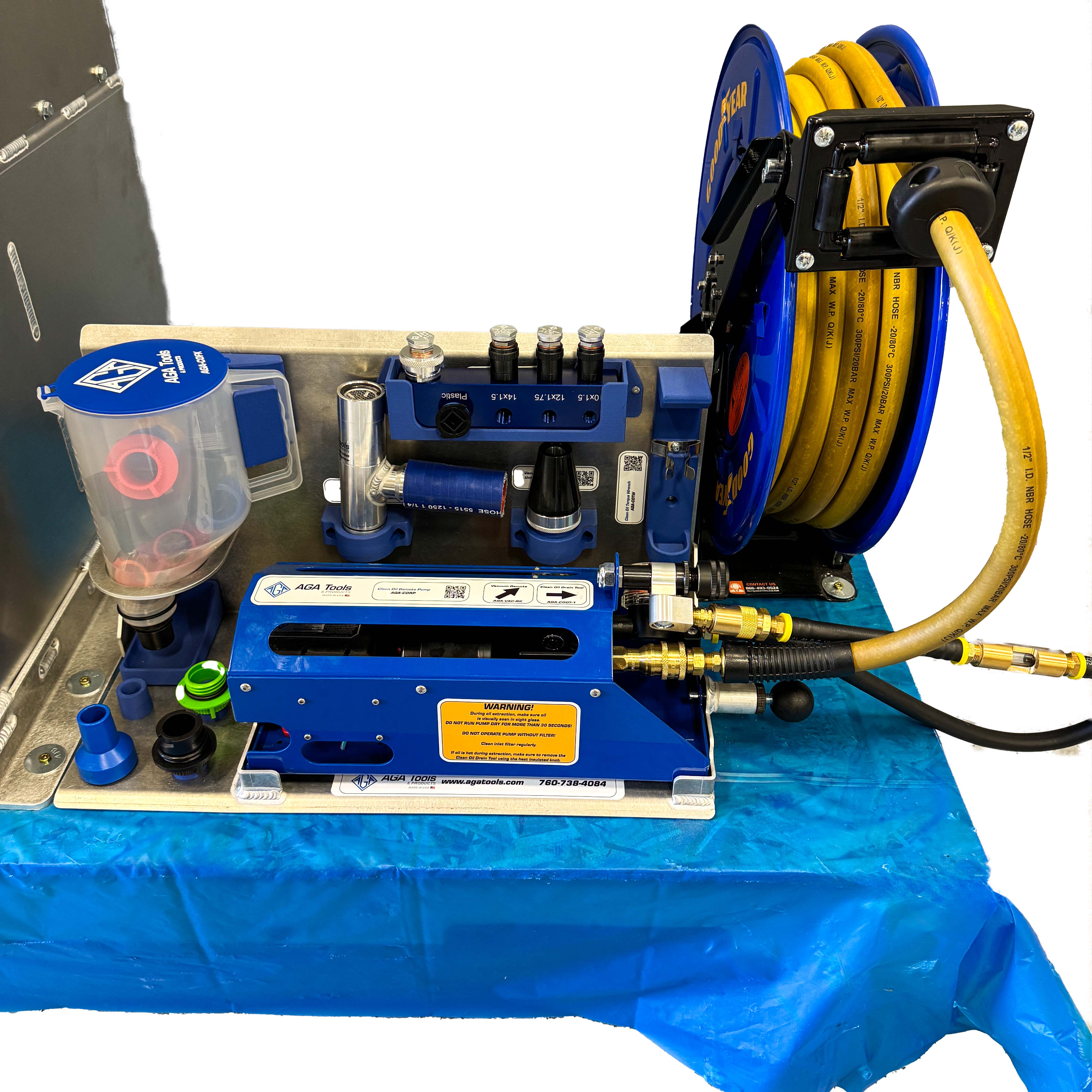Mid-Size Mobile Van Oil System — AGA Tools