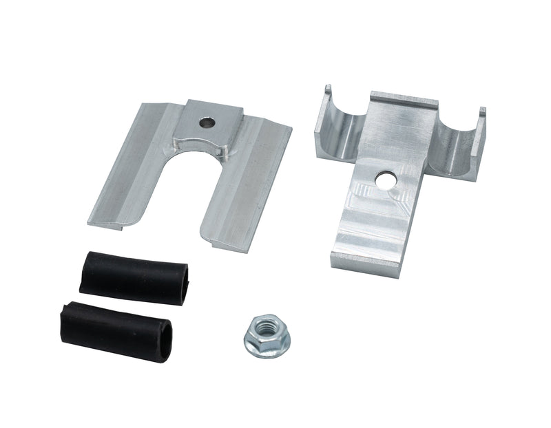 F20s, F30s and F80s vehicles are plagued with the scraping/screeching noise coming from under the armrest. What causes this? Over time, the plastic parking brake retaining clip (BMW part # 34 40 6 854 898) deforms due to age/heat. The cable guide does not hold the cable in place anymore and starts to rub against the driveshaft, causing the scraping/screeching noise.