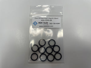 Clean Oil Drain Plug O-Ring Kit