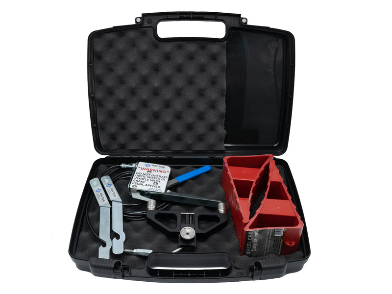 Mechanically disengage park release mechanism remotely. Works on 8HP transmissions approx. 2013 and newer. Kit includes short and long lever to cover most vehicle applications. Can engage and disengage tool while inside the vehicle. Not being under the vehicle means much safer operation