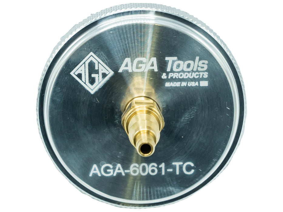 Calling AGA Tools and adding our aluminum Crank Case Test Cap to your toolbox. With this Crank Case Test Cap, it is designed with high end components to not break.