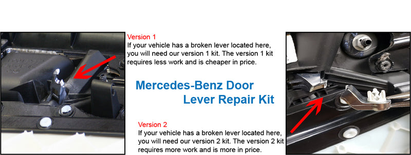 Mercedes-Benz Door Lever Repair Kit V2