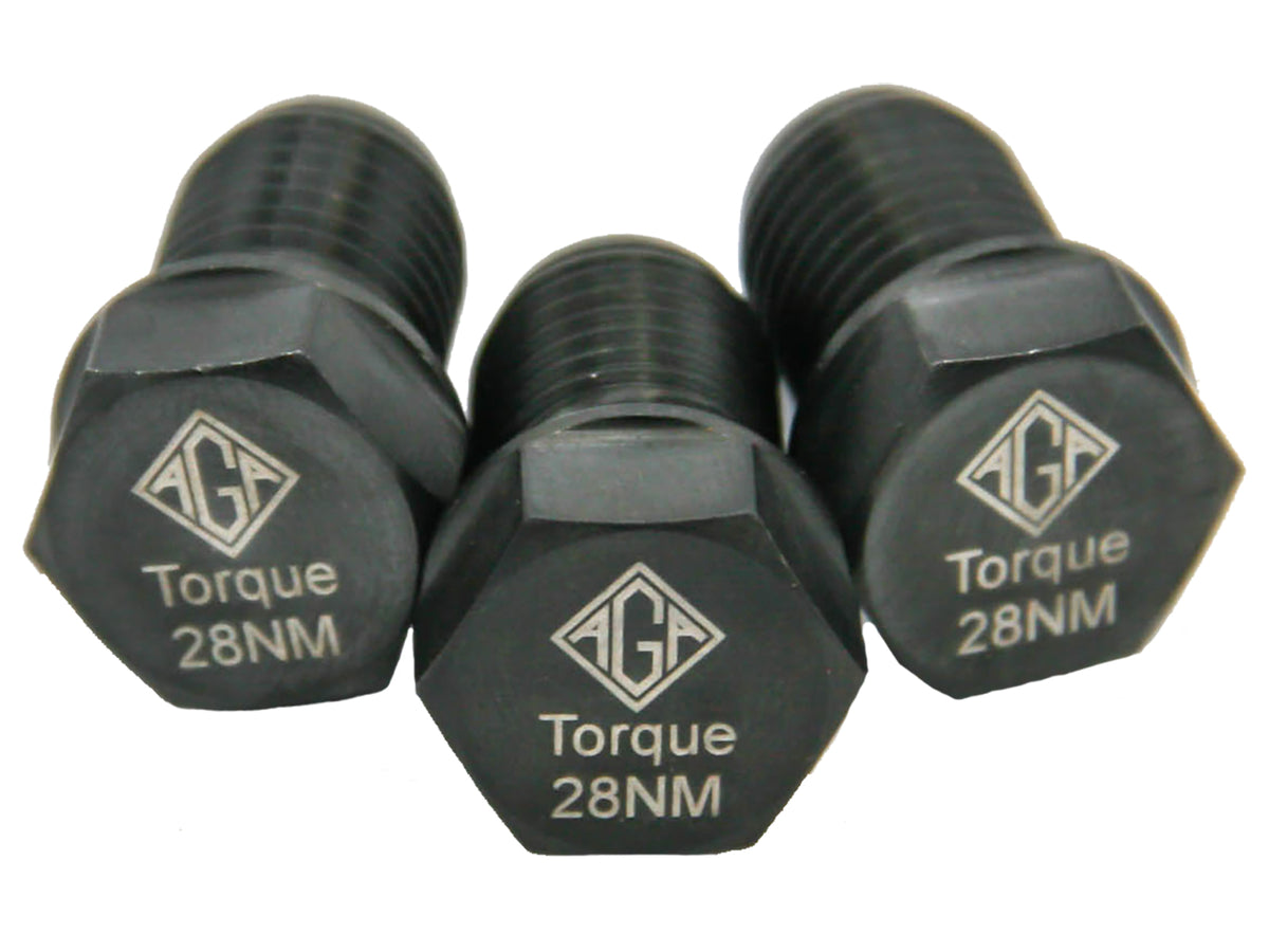 Drain Plug Set (16mm) Oil Drain Plug Repair Kit Stop The Leak Now! — AGA Tools