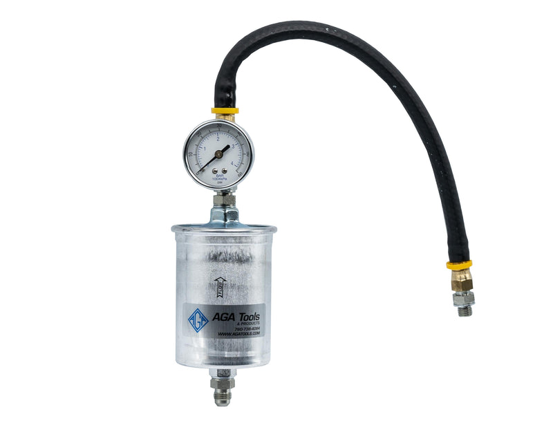 The Pre-Oiling Kit is designed to pre-oil an engine after the engine has been worked on and the oil has been drained. Not having sufficient or a delay in oil pressure can cause damage to the engine.