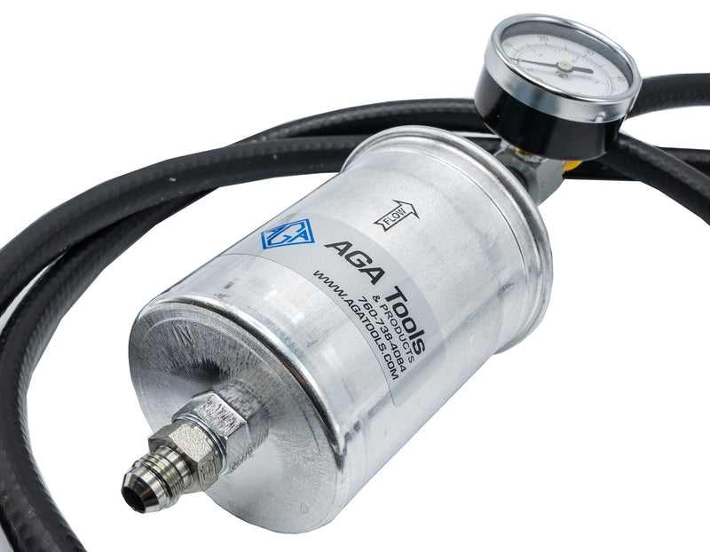 The Pre-Oiling Kit is designed to pre-oil an engine after the engine has been worked on and the oil has been drained. Not having sufficient or a delay in oil pressure can cause damage to the engine.